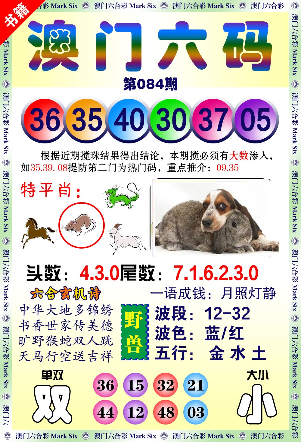 084期澳门望子成龙[图]