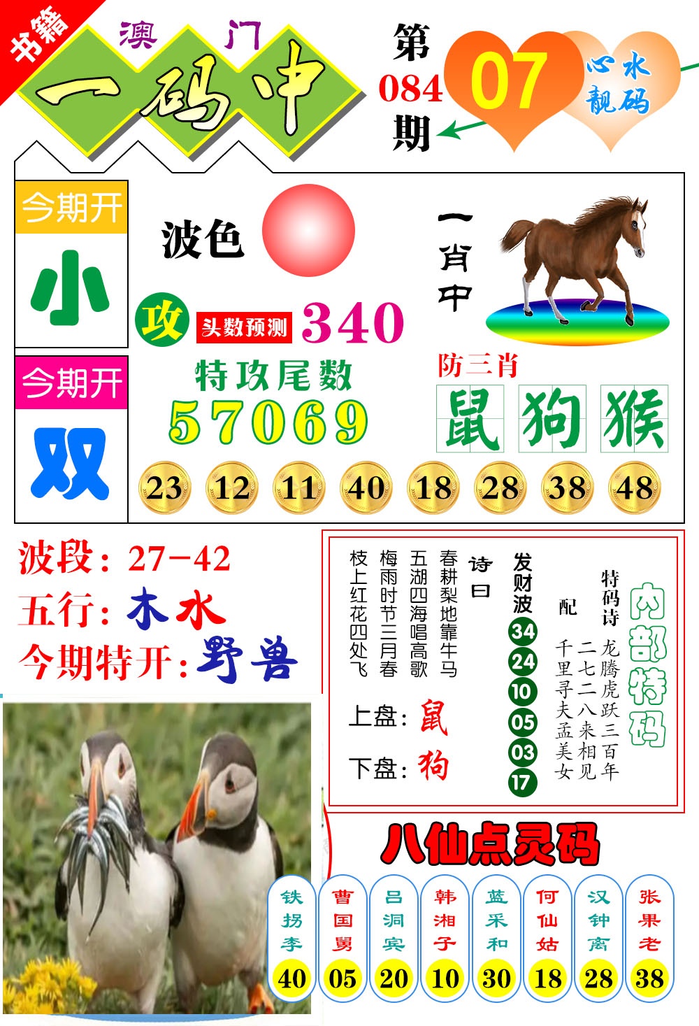 084期澳门发财波[图]