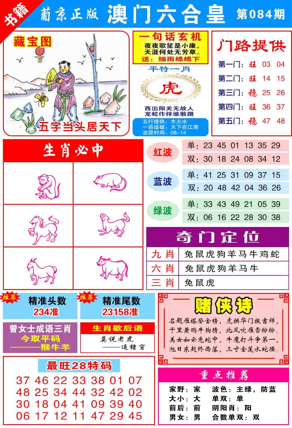084期澳门六合皇心水[图]